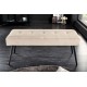 ŁAWKA BOUTIQUE 100X35 CM BEŻOWY WELUR