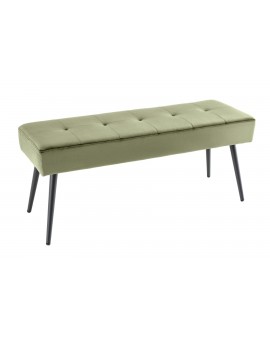 ŁAWKA BOUTIQUE 100X35 CM OLIWKOWY WELUR