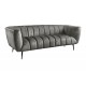 SOFA NOBLESSE 225X90CM WELUR BEŻOWY