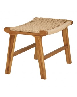 TABORET DERBY POLIRATTAN TEAK