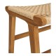 TABORET DERBY POLIRATTAN TEAK