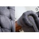 SOFA CHESTERFIELD II ANTYCZNY SZARY