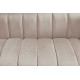 SOFA NOBLESSE 2-OSOBOWA 165CM WELUR BEŻOWY