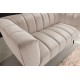 SOFA NOBLESSE 2-OSOBOWA 165CM WELUR BEŻOWY