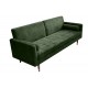 SOFA ROZKŁADANA COUTURE 196 CM WELUR ZIELONY