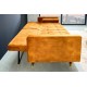 SOFA ROZKŁADANA COUTURE 196 CM MUSZTARDOWY WELUR