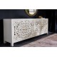 KOMODA MARRAKECH 170X38 CM MANGO BIAŁA