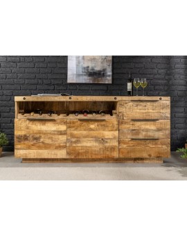 KOMODA IRON CRAFT 175X45 CM MANGO