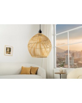 LAMPA WISZĄCA ORGANIC LIVING 30 CM BAMBUS