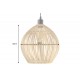 LAMPA WISZĄCA ORGANIC LIVING 30 CM BAMBUS