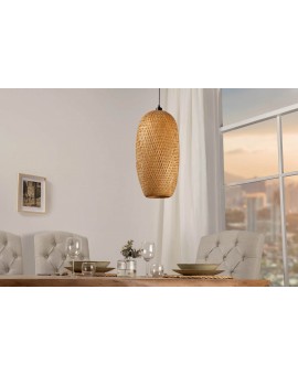 LAMPA WISZĄCA ORGANIC LIVING 40 CM BAMBUS