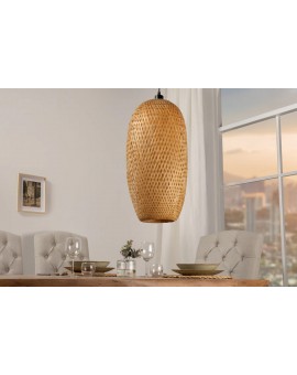 LAMPA WISZĄCA ORGANIC LIVING 60 CM BAMBUS