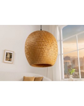 LAMPA WISZĄCA ORGANIC LIVING 35 CM BAMBUS