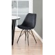 KRZESŁO ERIS WELUR CIEMNOSZARE