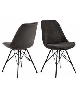 KRZESŁO ERIS SZTRUKS SZARY 