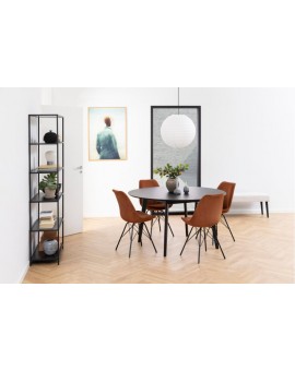 KRZESŁO ERIS SZTRUKS BRĄZOWY