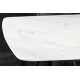 STÓŁ MILANO 160X85 CM CERAMIKA BIAŁY