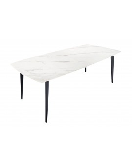STÓŁ MILANO 180X90 CM CERAMIKA BIAŁY