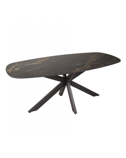 STÓŁ MOLY 180 CM CERAMIKA ANTRACYT