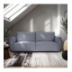 SOFA 3-OSOBOWA OSLO SZARA