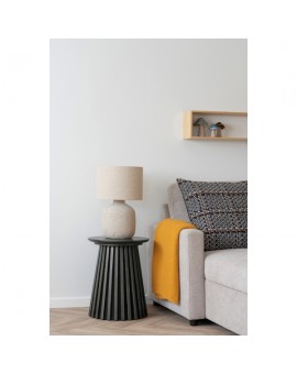 STOLIK OSAKA 40 CM DĄB CZARNY