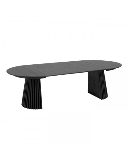 STÓŁ ROZKŁADANY OSAKA 120 CM DĄB CZARNY