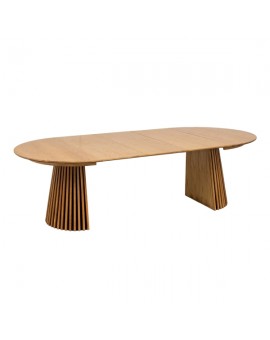 STÓŁ ROZKŁADANY OSAKA 120 CM DĄB NATURALNY