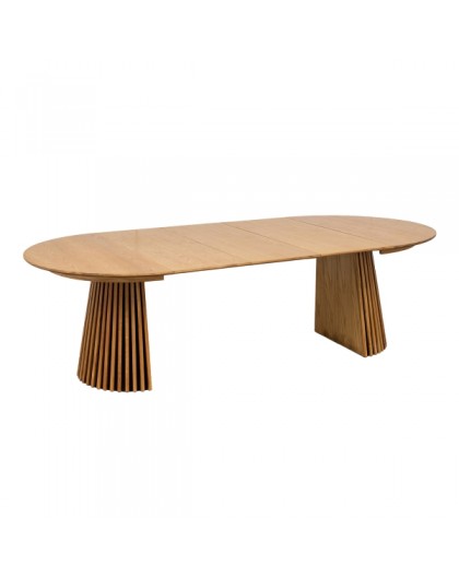 STÓŁ ROZKŁADANY OSAKA 120 CM DĄB NATURALNY