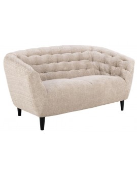 SOFA 2-OSOBOWA RIA BEŻOWA 150 CM