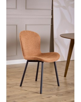 KRZESŁO ESRA BRĄZOWE