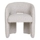 FOTEL MONROE BOUCLE SZARY