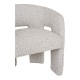 FOTEL MONROE BOUCLE SZARY