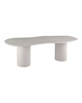 STÓŁ MARANOLA 240X96CM JASNOSZARY