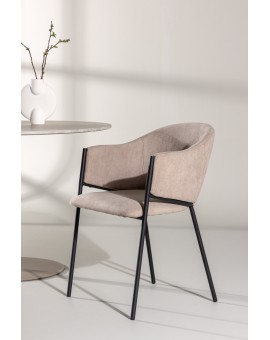 KRZESŁO DO JADALNI EVELINA BEŻOWY