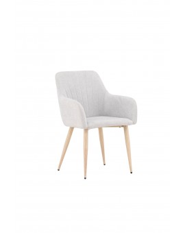 KRZESŁO DO JADALNI COMFORT I JASNOSZARY