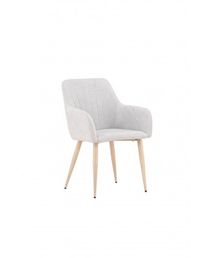 KRZESŁO DO JADALNI COMFORT I JASNOSZARY