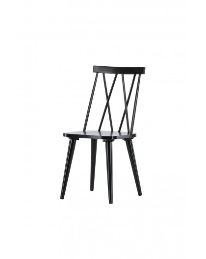 KRZESŁO MARIETTE KAUCZUK CZARNE