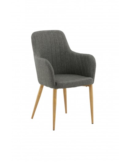 KRZESŁO DO JADALNI COMFORT CIEMNOSZARY