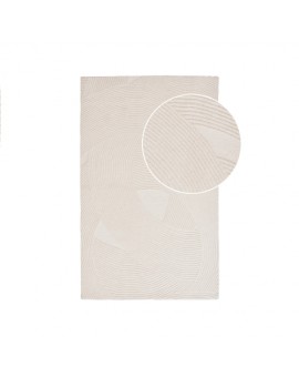 DYWAN PUNE 160X230 CM WEŁNIANY BEŻOWY