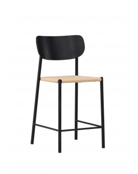 HOKER POLLY RATTAN CZARNY