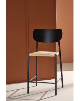 HOKER POLLY RATTAN CZARNY