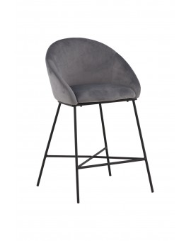 HOKER VELVET CIEMNOSZARY