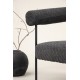 FOTEL HÖKÅSEN X JOSEFIN LUSTIG CIEMNOSZARY BOUCLE