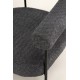 FOTEL HÖKÅSEN X JOSEFIN LUSTIG CIEMNOSZARY BOUCLE