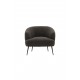 FOTEL DERRY CIEMNOSZARY BOUCLE