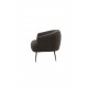 FOTEL DERRY CIEMNOSZARY BOUCLE