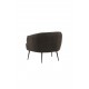FOTEL DERRY CIEMNOSZARY BOUCLE