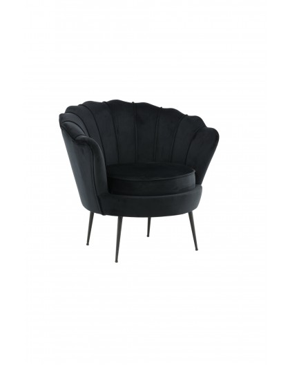 FOTEL CALAIS CZARNY