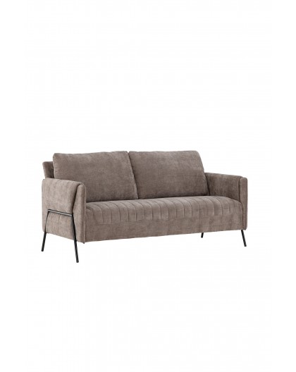 Sofa dwuosobowa Indigo beżowa 165cm