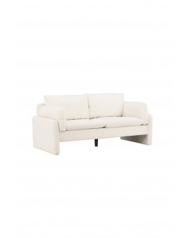 Sofa dwuosobowa Vindel Biała boucle 184cm